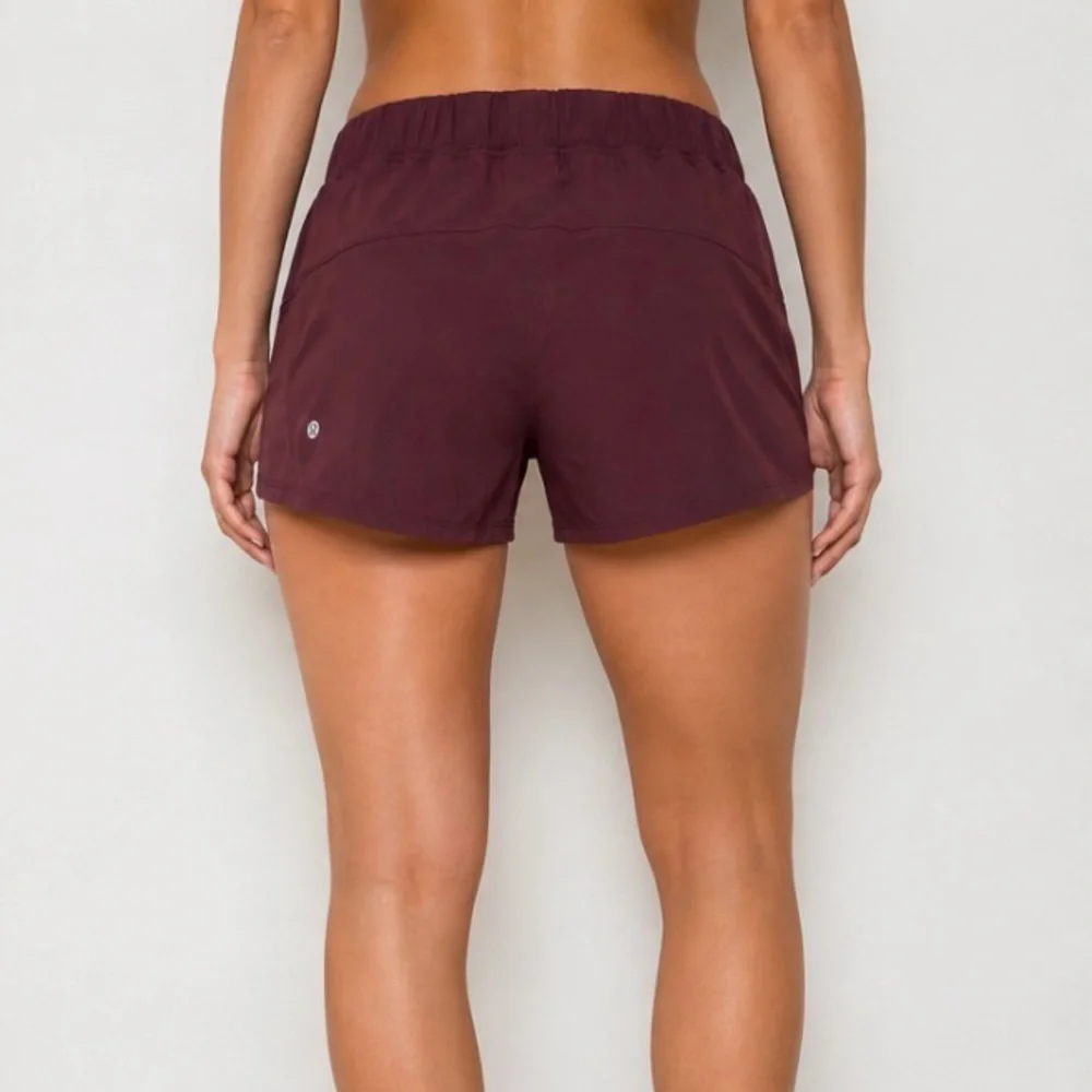 lululemon athletica Women’s Plum Athletic Shorts